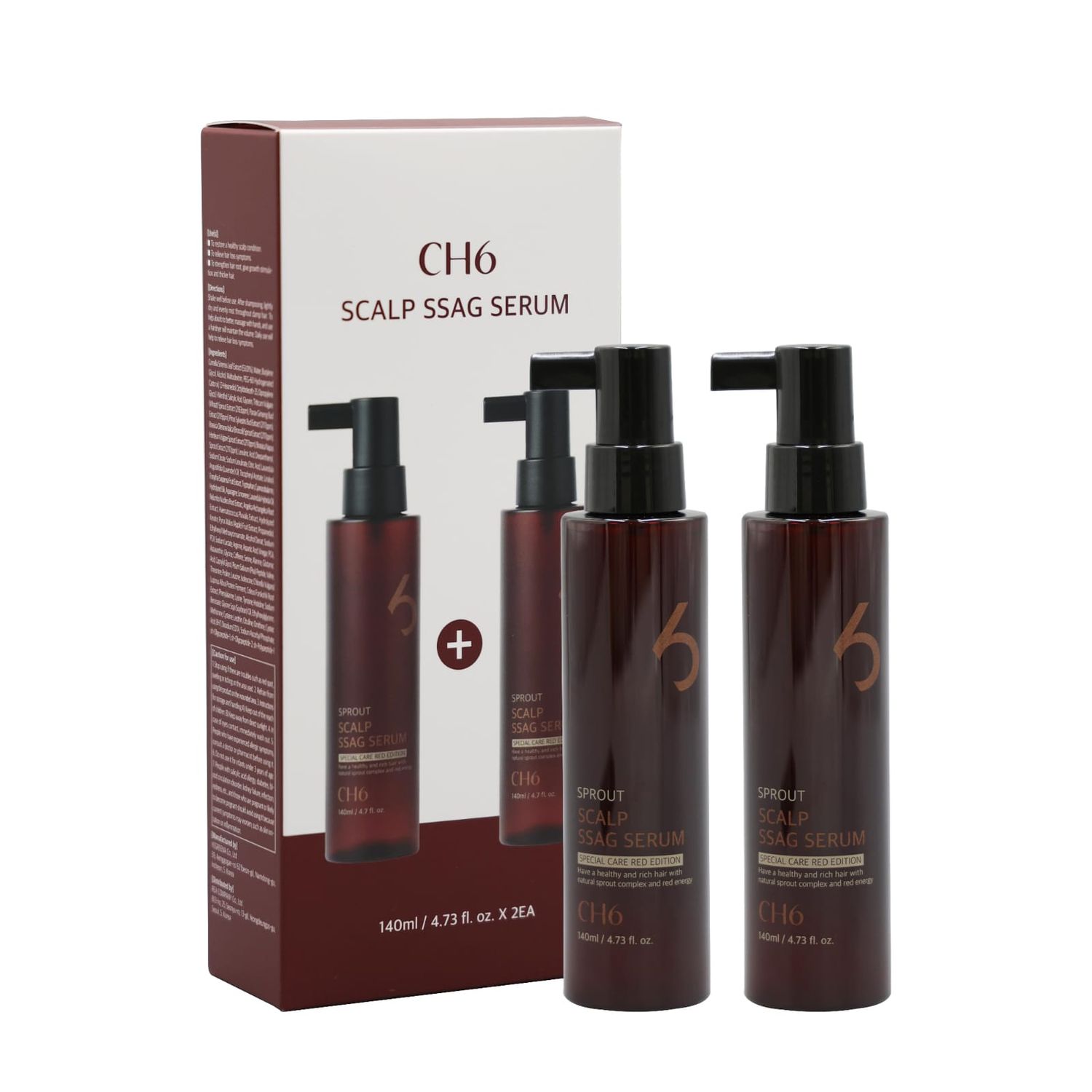 CH6 Scalp SSAG SERUM 140 мл Special Set (400гр)
