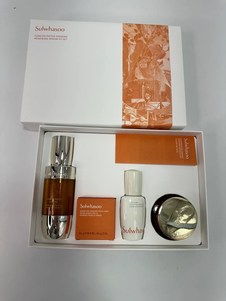 Sulwhasoo Concentrated Ginseng Renewing Serum EX Set (610 гр)