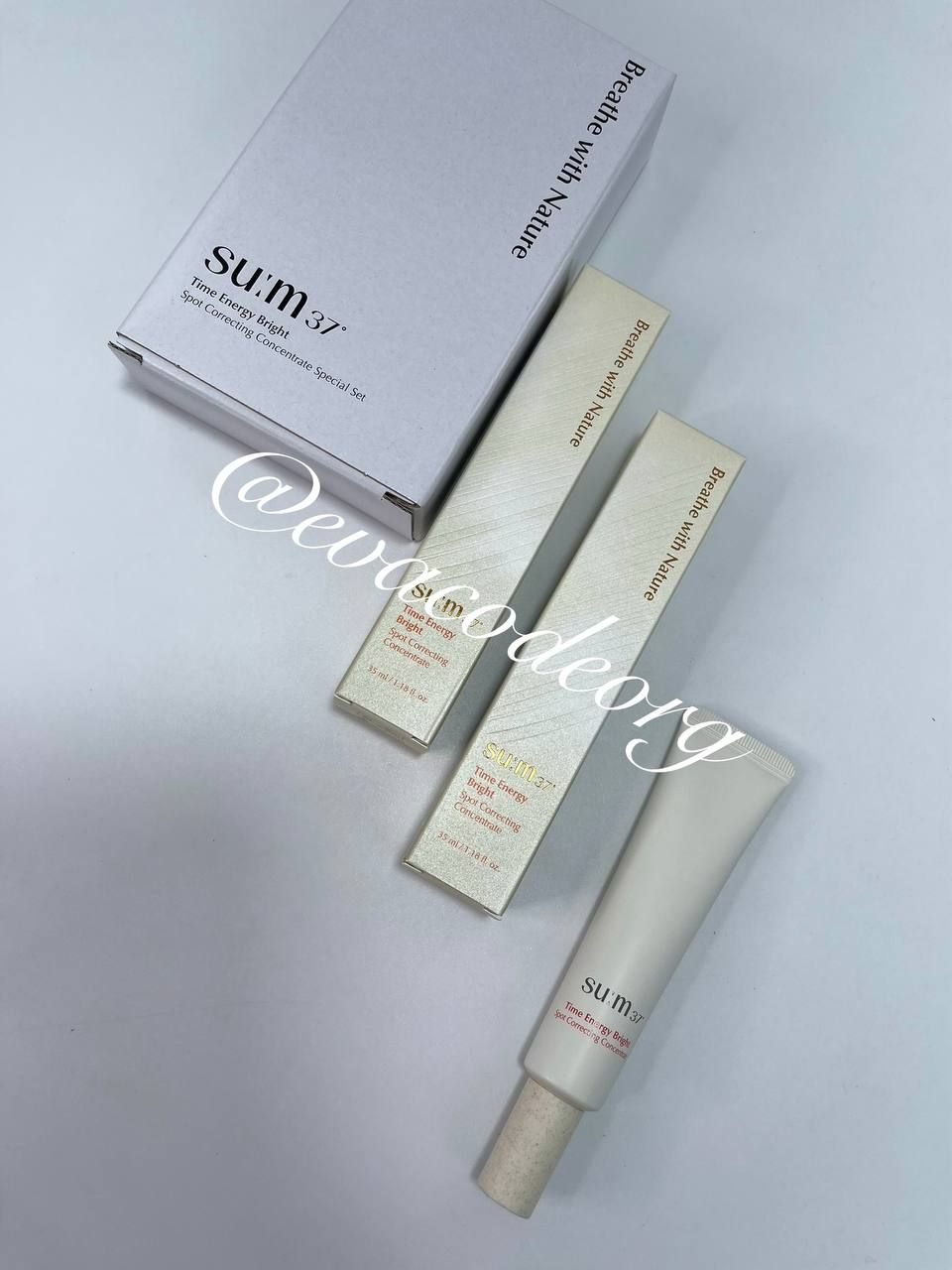SU:M37 Time energy Bright Spot Correcting Concentrate Special Set (220 гр)