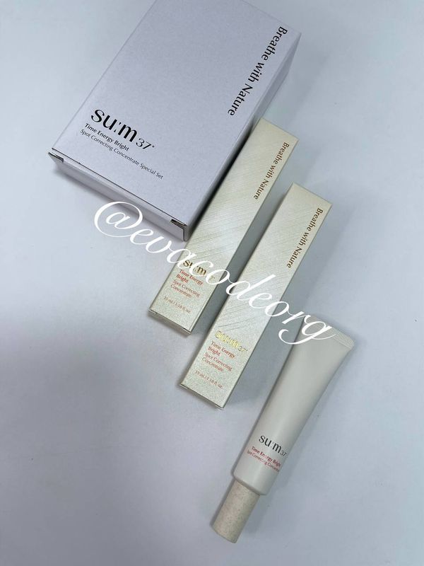 SU:M37 Time energy Bright Spot Correcting Concentrate Special Set (220 гр)