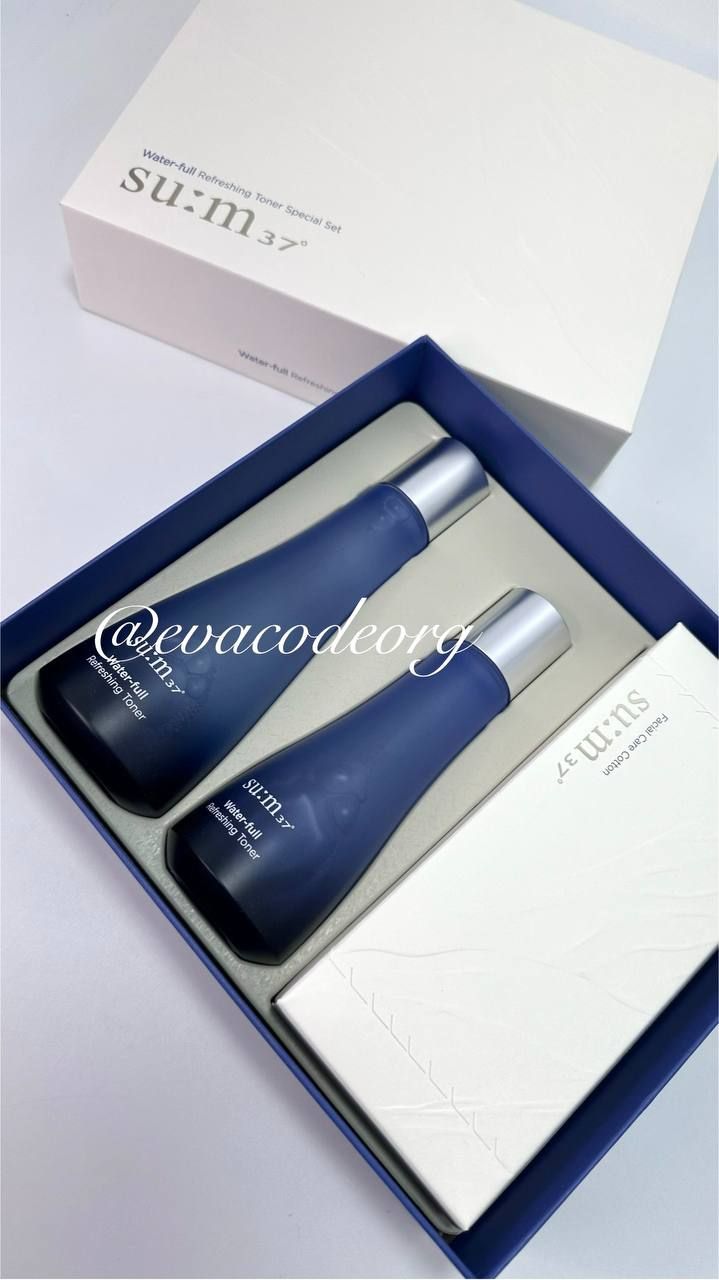 SU:M37 Water-full Refreshing Toner Special Set (1050 гр)