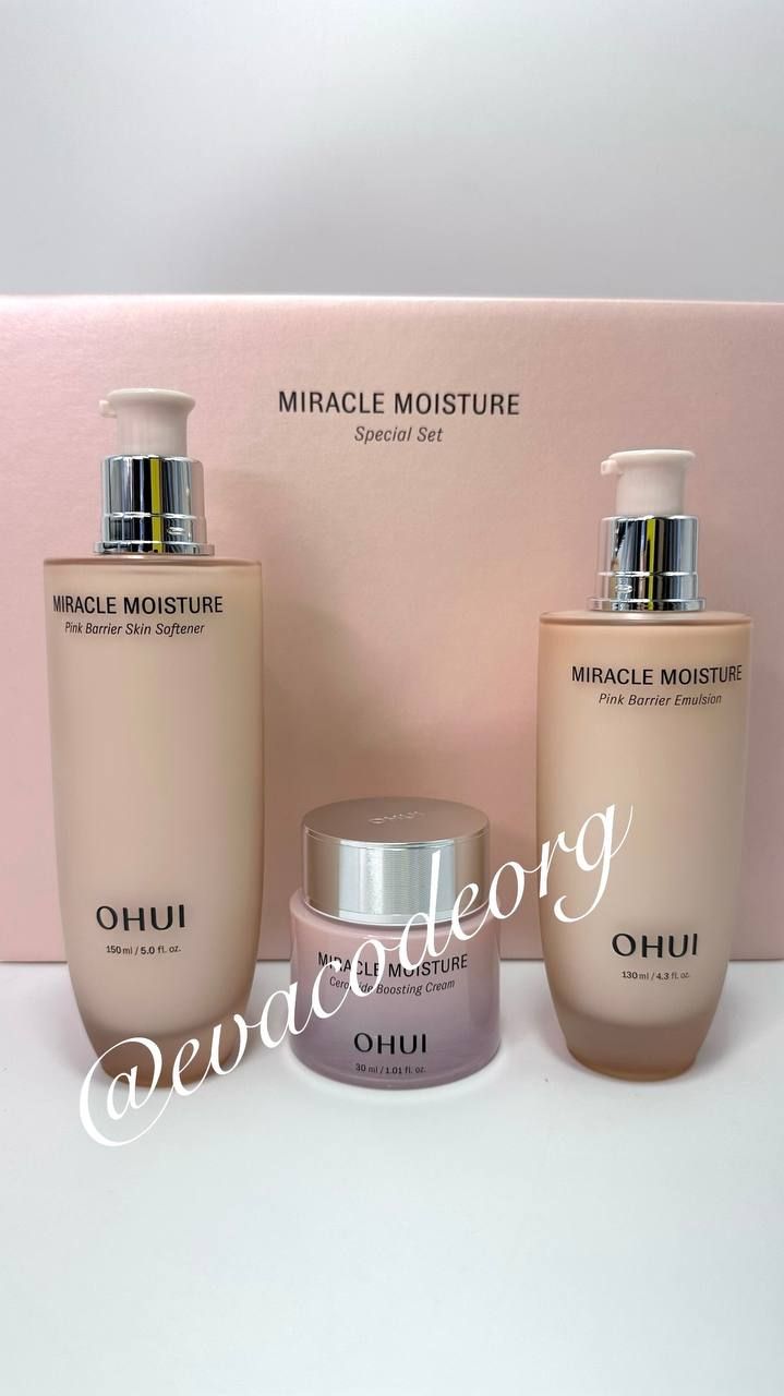O HUI MIRACLE MOISTURE 3pcs Special set (вес 1320 гр)