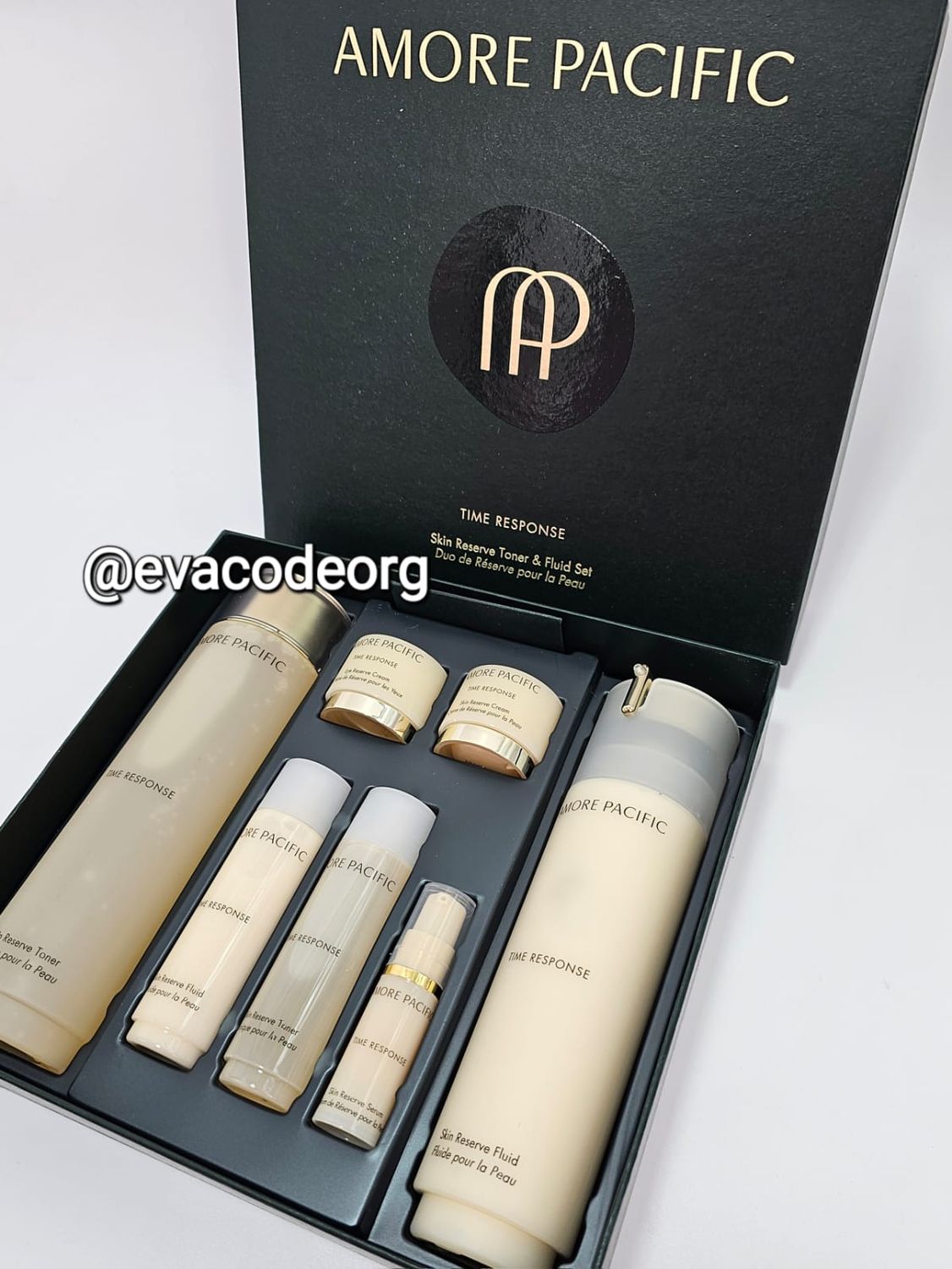 Amore Pacific Time Response Skin Reserve Toner &amp; Fluid Set (930 гр)