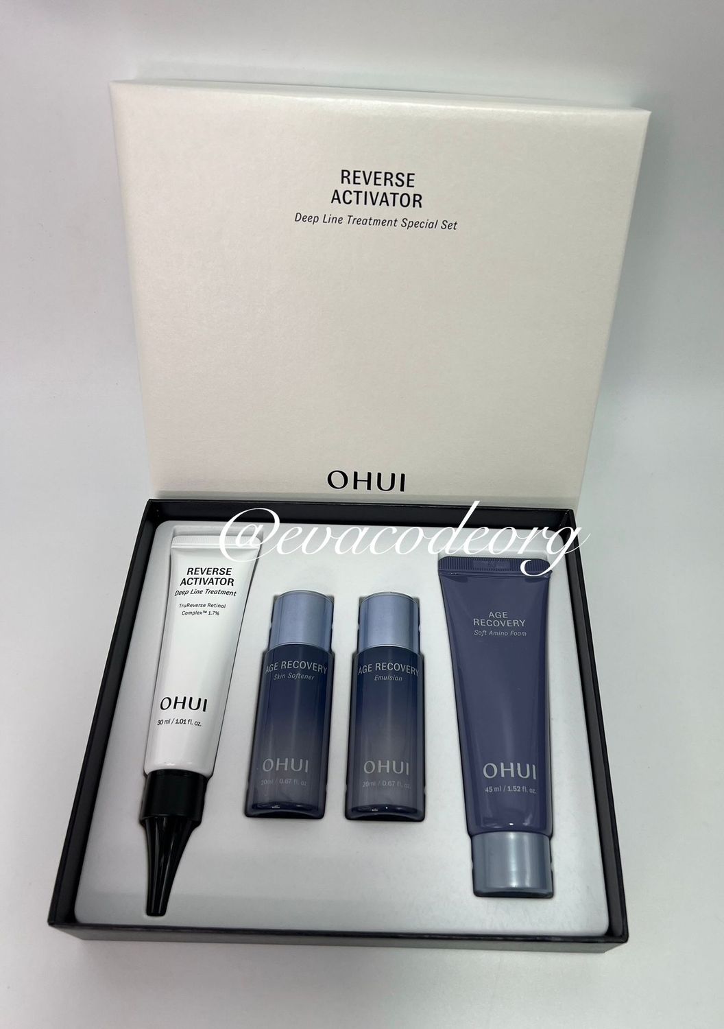 O HUI REVERCE ACTIVATOR Deep Line Treatment Special Set (370гр)