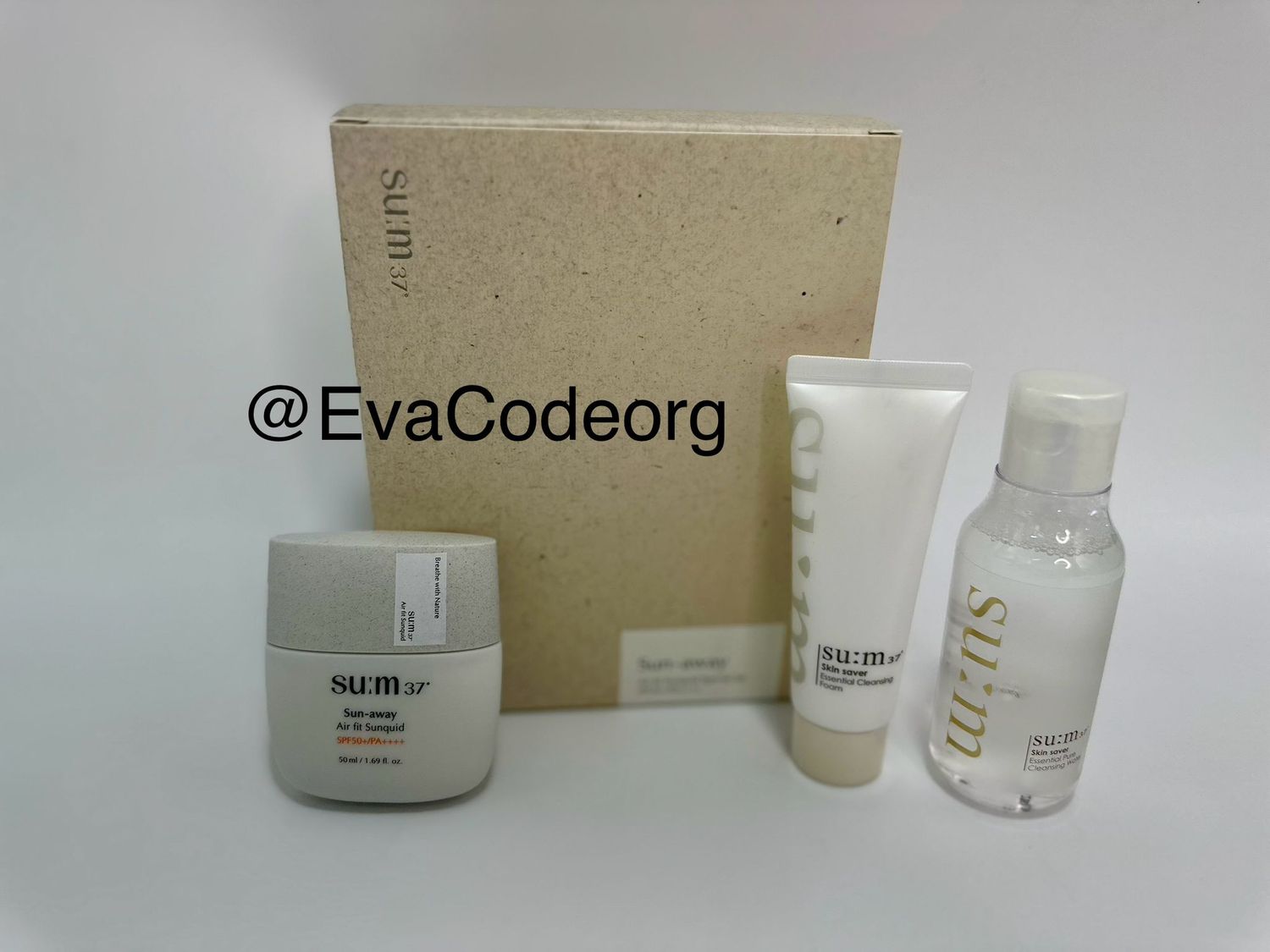 SU:M37 Sun-away Air fit Sunquid Special Set SPF50+/PA++++ (вес 340 гр.)