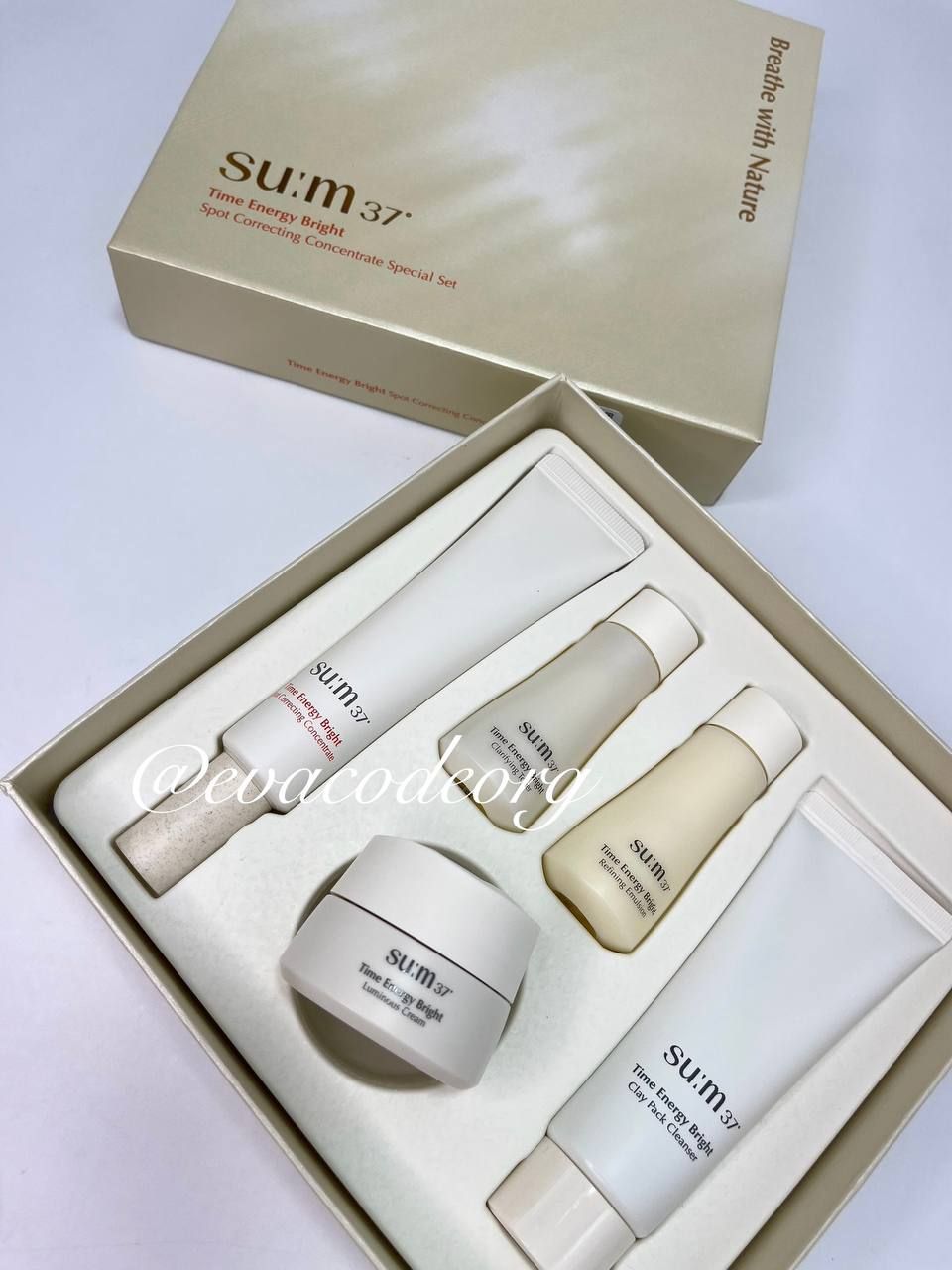 SU:M37 Time energy Bright Spot Correcting Concentrate 35 мл Special Set (920 гр)