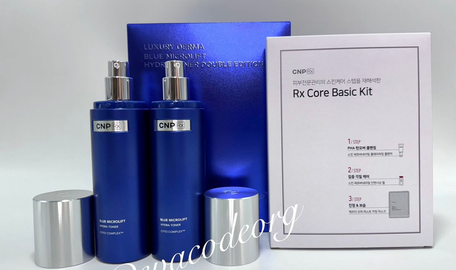 CNP Rx BLUE MICROLIFT HYDRA TONER DOUBLE EDITION 2*120 мл (вес 840 гр)