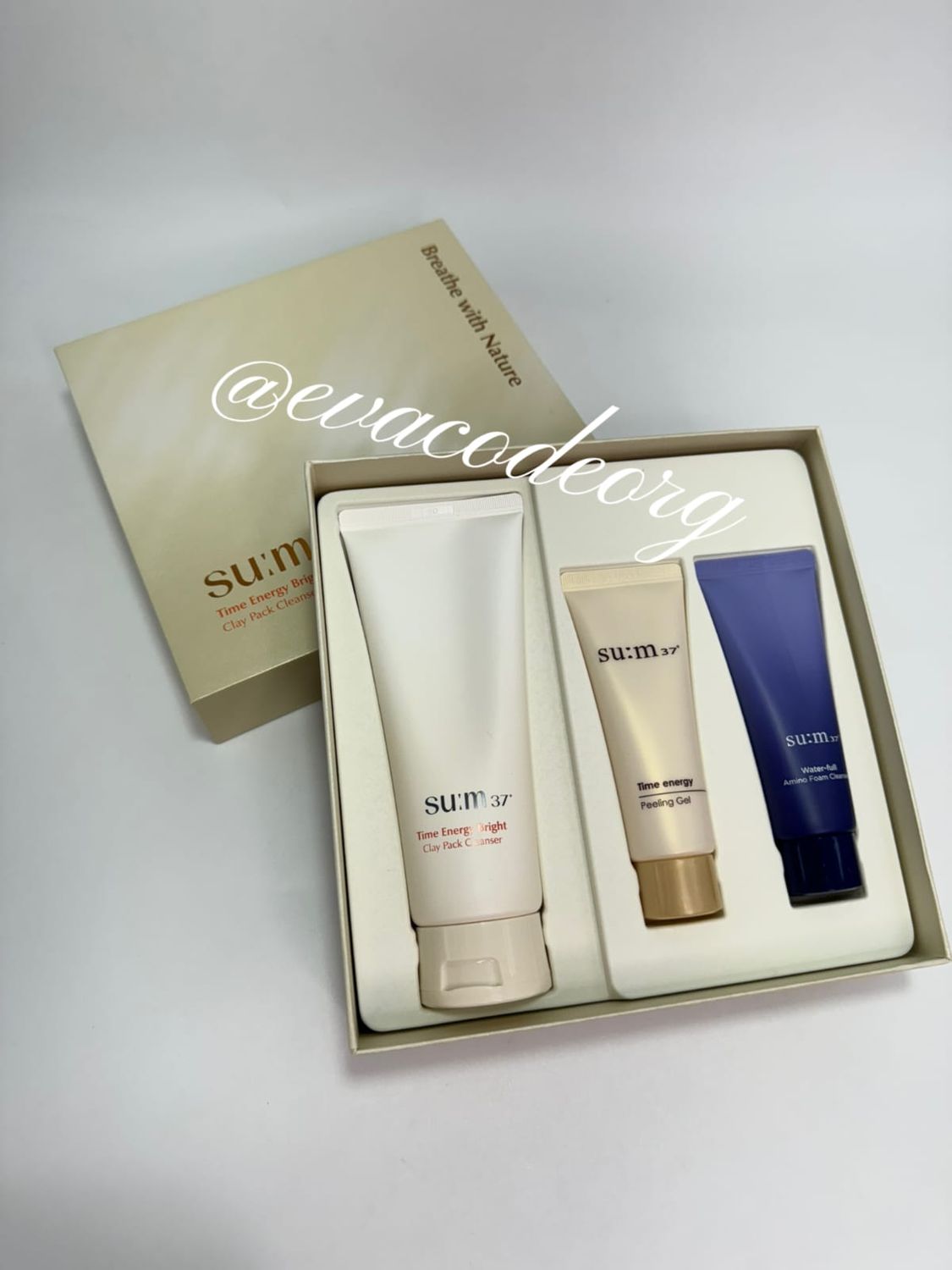 SU:M37 Time energy Bright Clay Pack Cleanser Special Set (вес 580 гр)