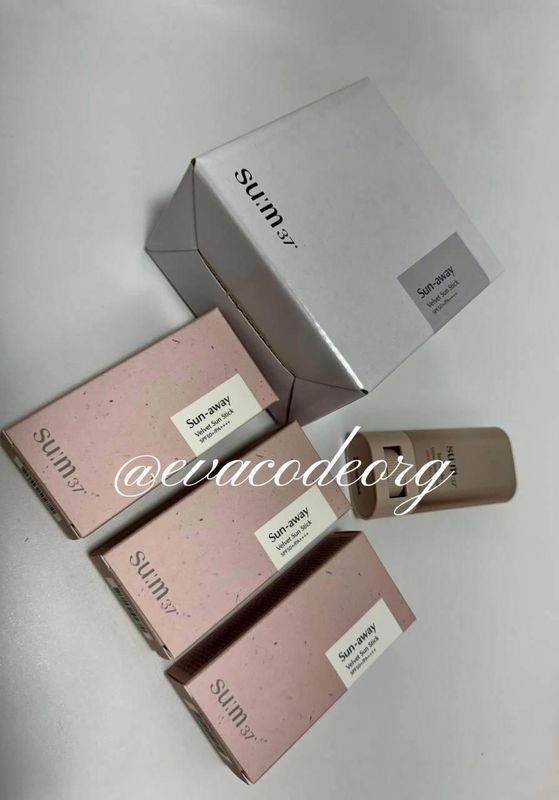 SU:M37 Sun-away Velvet Sun Stick 3+1 SPF50+/PA++++ (вес 280 гр)