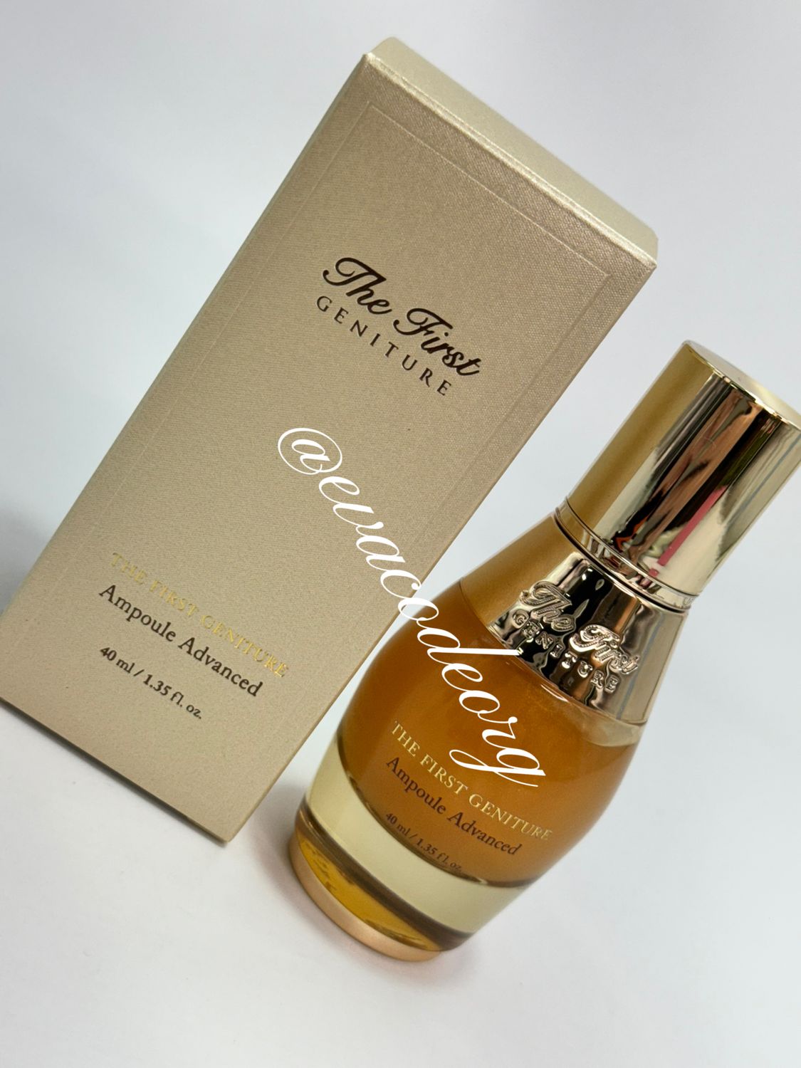 OHUI The First Geniture Ampoule Advanced 40 мл (вес 260 гр)