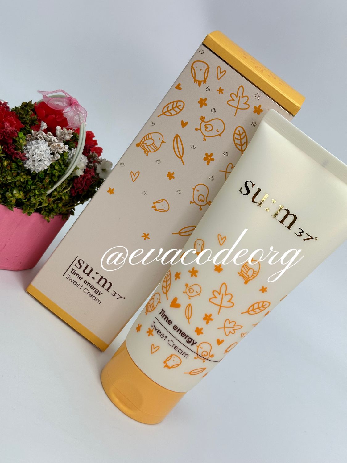 SU:M37 Time energy Sweet Cream 200 мл (вес 260 гр)