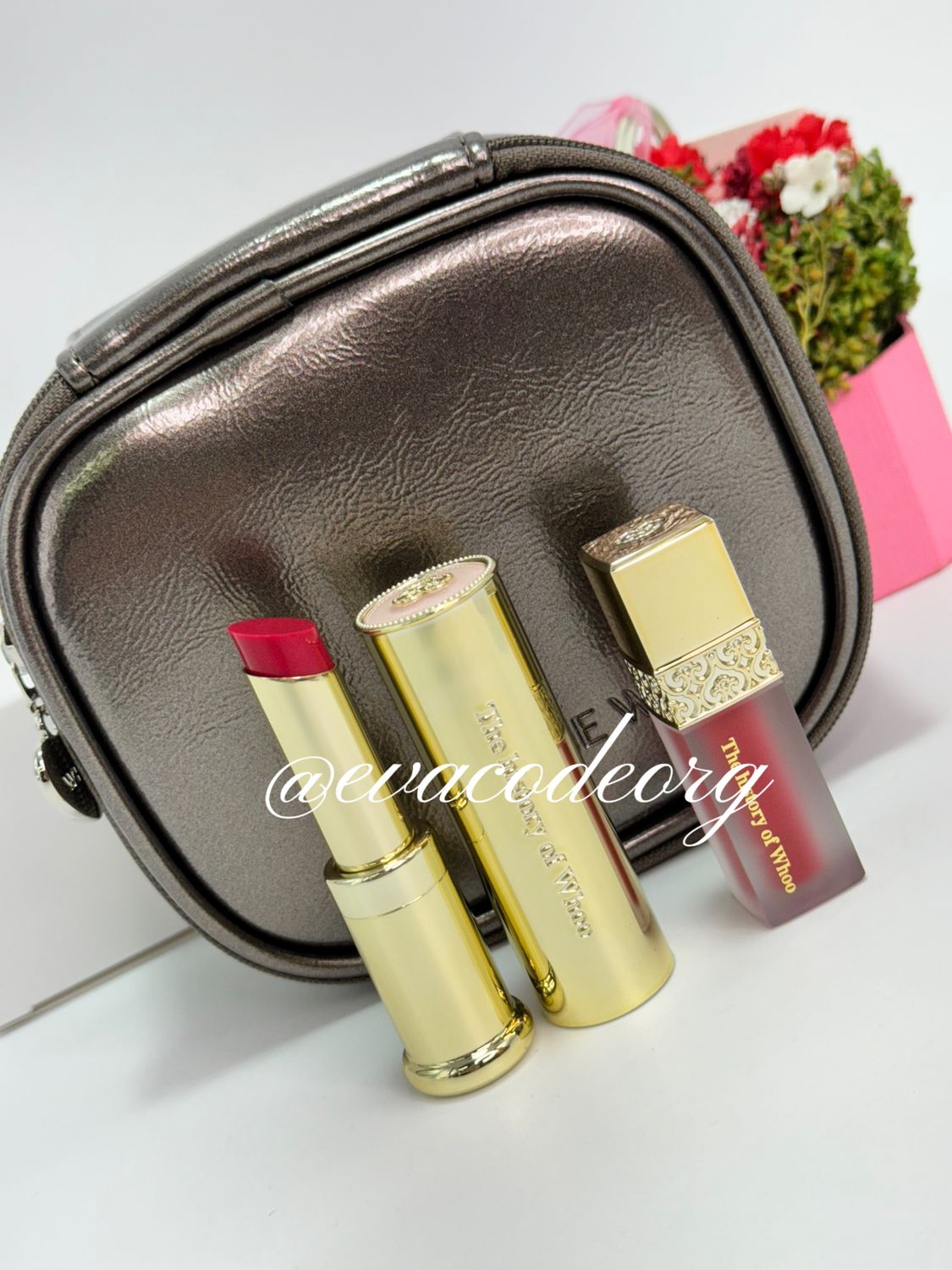 The History of Whoo Gongjinhyang: Mi Glow Lip Balm ROSE Special Set (вес 150 гр)