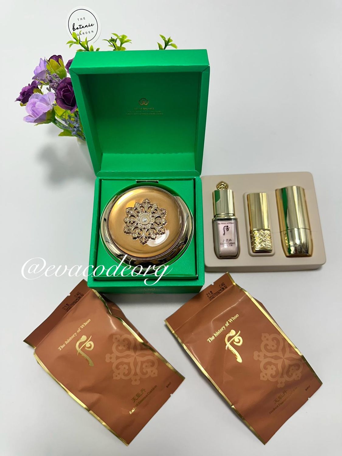 The history of Whoo Cheongidan Radiant Essence Cushion #21(вес 500 гр)