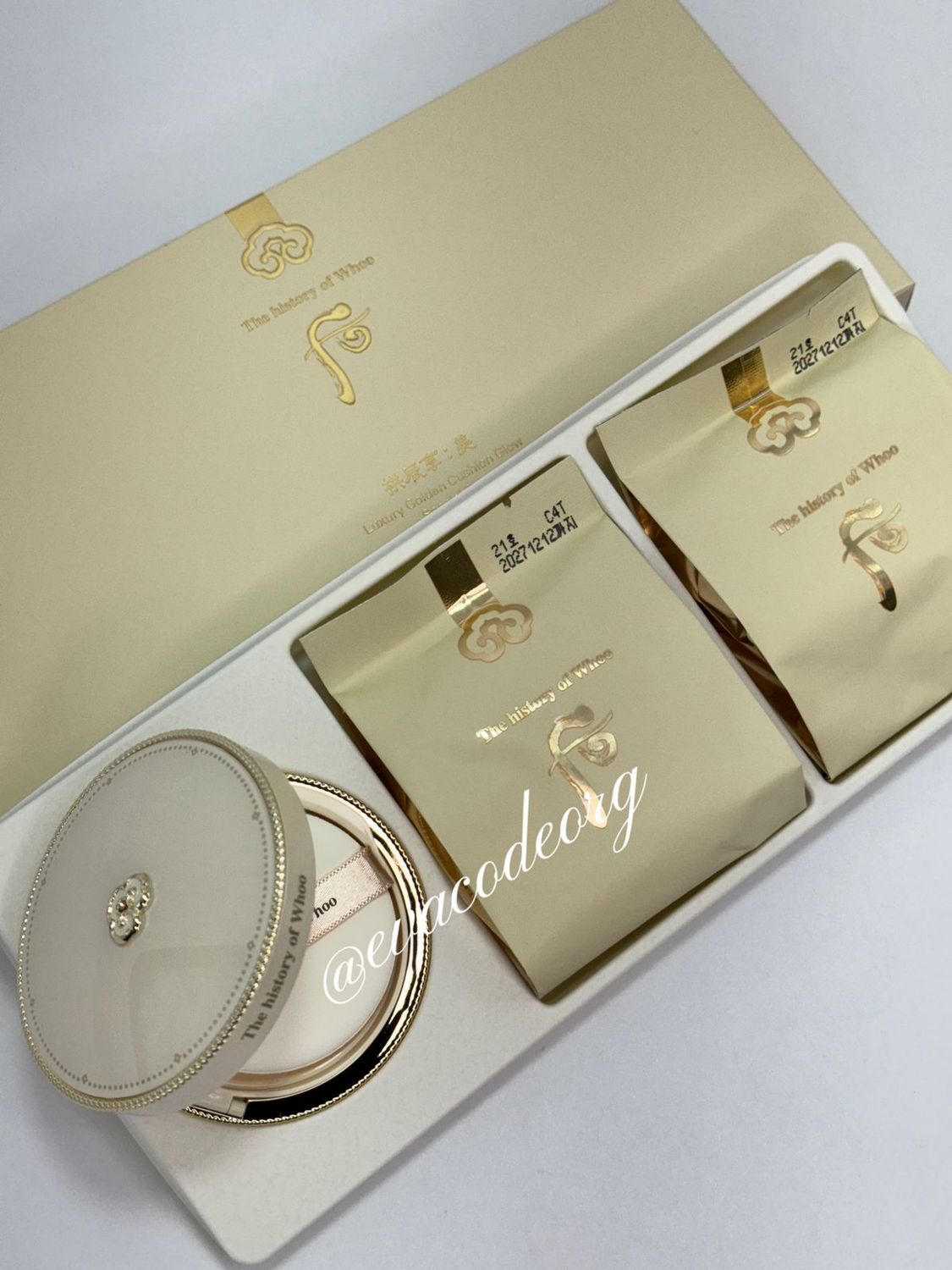 Тhe Нistory of Whoo Luxury Golden Cushion Glow (вес гр)