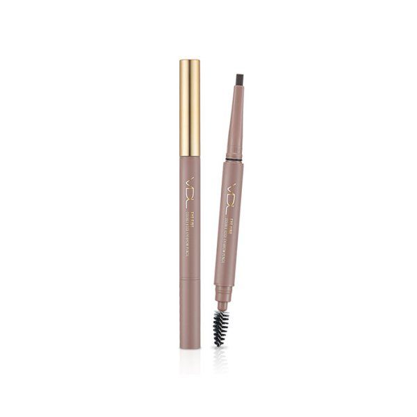 VDL Eye Fine Double Edge Eyebrow Pencil, TONE: 02 Natural Brown