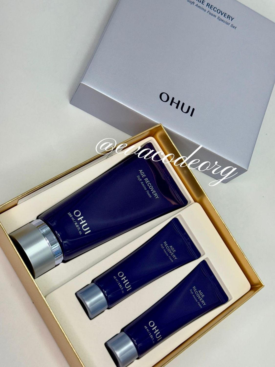 O HUI AGE RECOVERY soft amino foam Special Set (570 гр)
