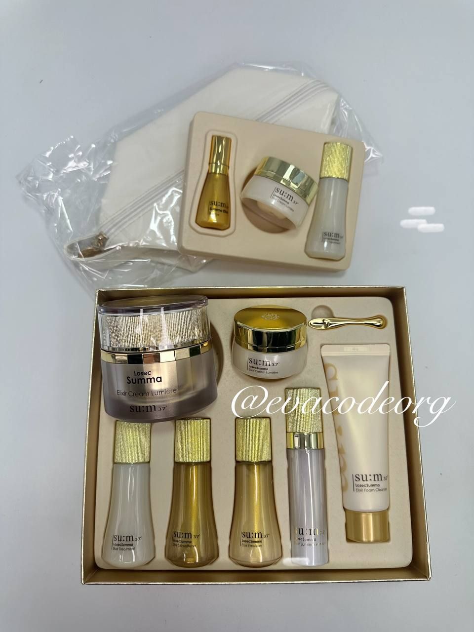 Su:m37 LosecSumma Elixir Cream Lumière 60 мл Special Set (вес 1320 гр)