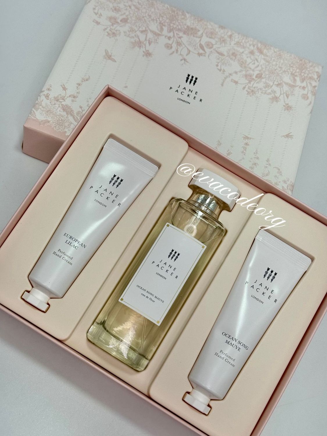 JANE PACKER Ocean Song Mauve fleur Special Gift Set (470 гр)