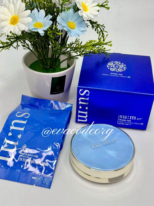SU:M37 Water-full Mesh Cushion Glow  SPF50+/PA+++ (180гр)