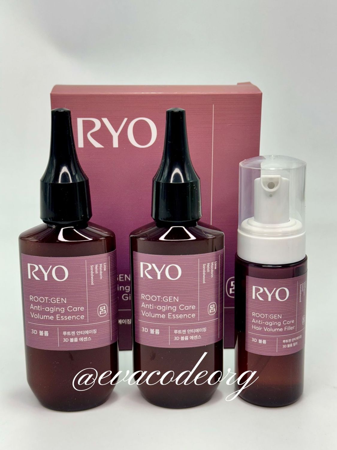 RYO Root:Gen Anti-aging Care Essence Gift Set (300 гр)