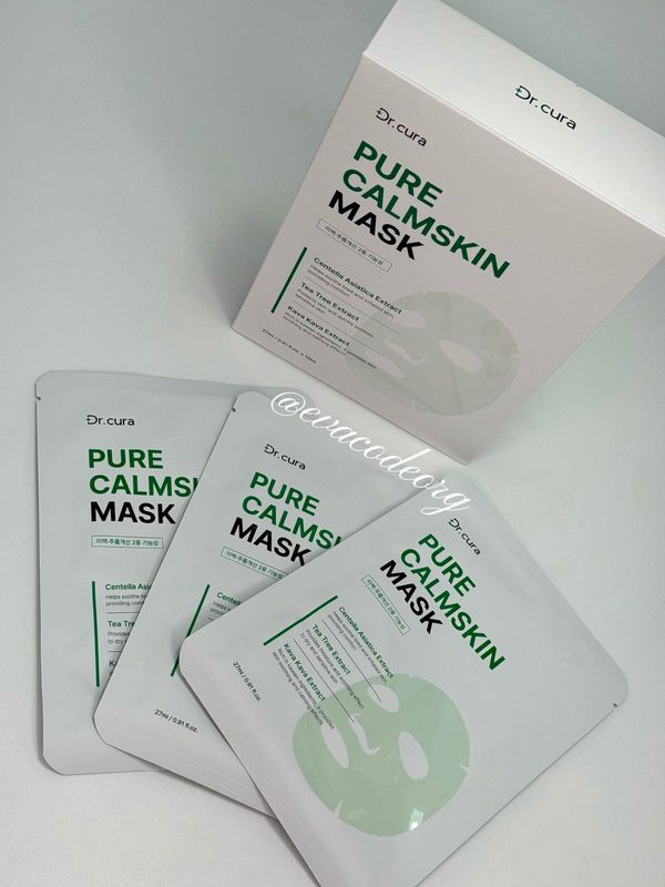 Dr. Cura Pure Calm Skin Mask (ЗЕЛЕНЫЕ МАСКИ) (390 гр)
