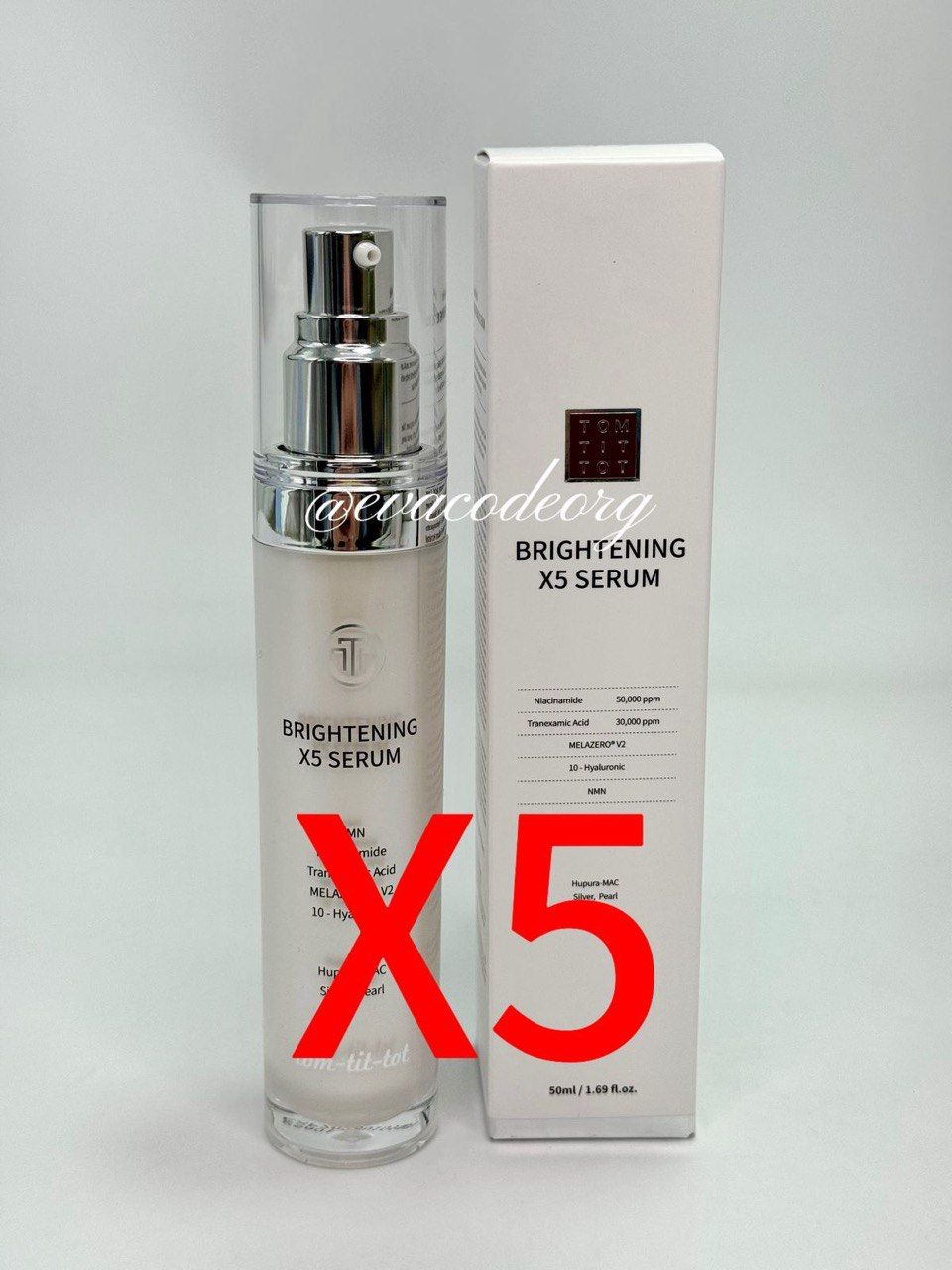 (100) TOM-TIT-TOT (TTT) BRIGHTNING X5 SERUM (160 гр)