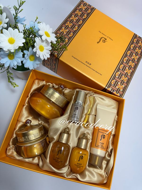 THE HISTORY OF WHOO Gongjinhyang Intensive Nutritive Cream Special Set (вес 920 гр)