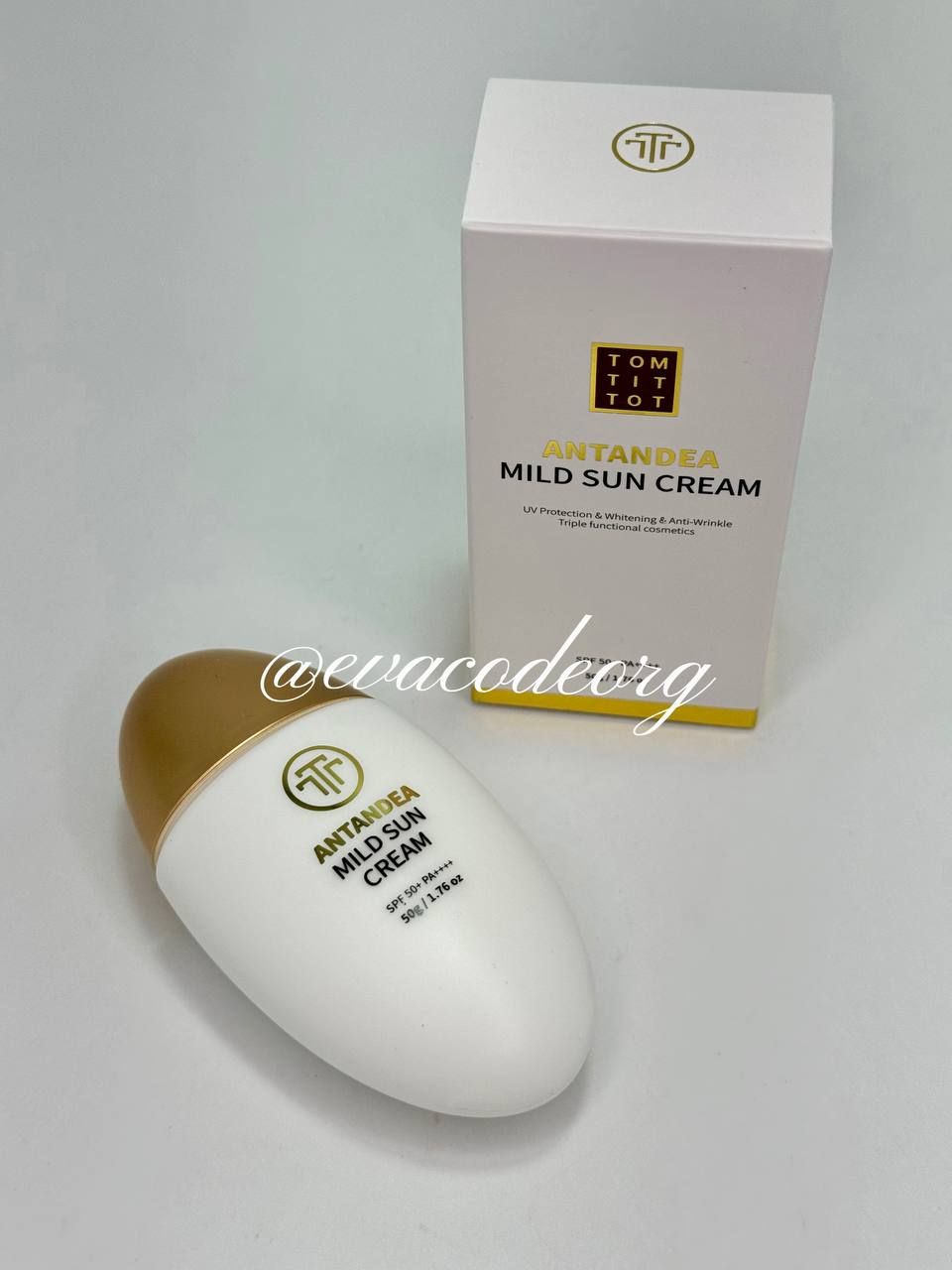 (96/24) TOM-TIT-TOT (TTT) Antandea Mild Sun Cream (80 гр)
