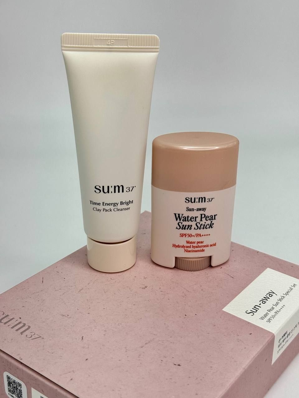SU:M37 Sun-Away Water Pear Sun Stick Special Set (160 гр)