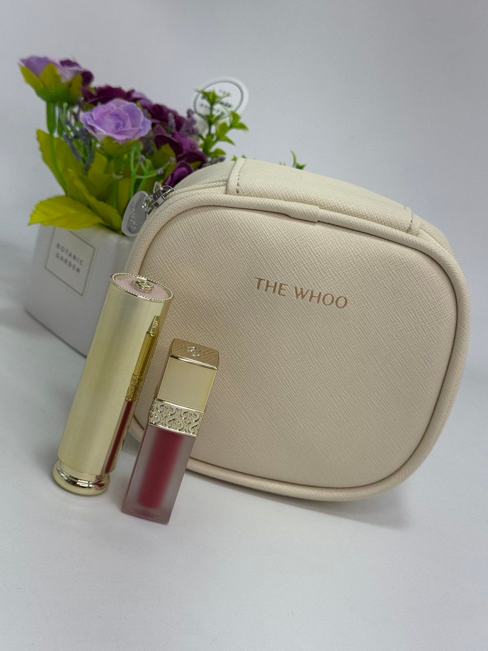 (18) The History of Whoo Gongjinhyang: Mi Glow Lip Balm ORANGE Special Set (вес 150 гр)
