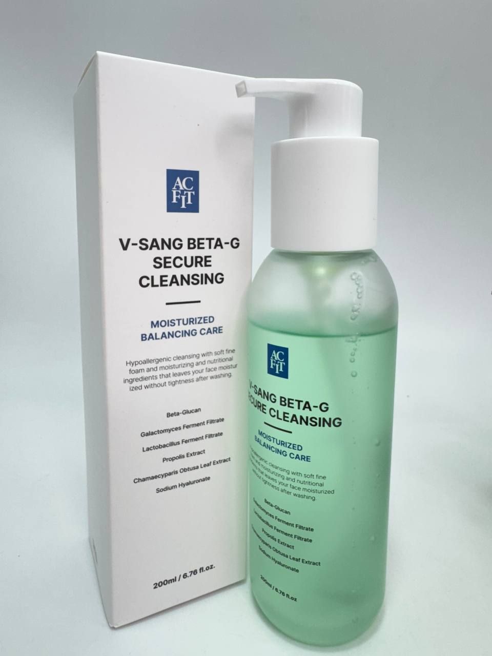 (24) ACFIT V-SANG BETA-G SECURE  CLEANSING 200ml (280 гр)
