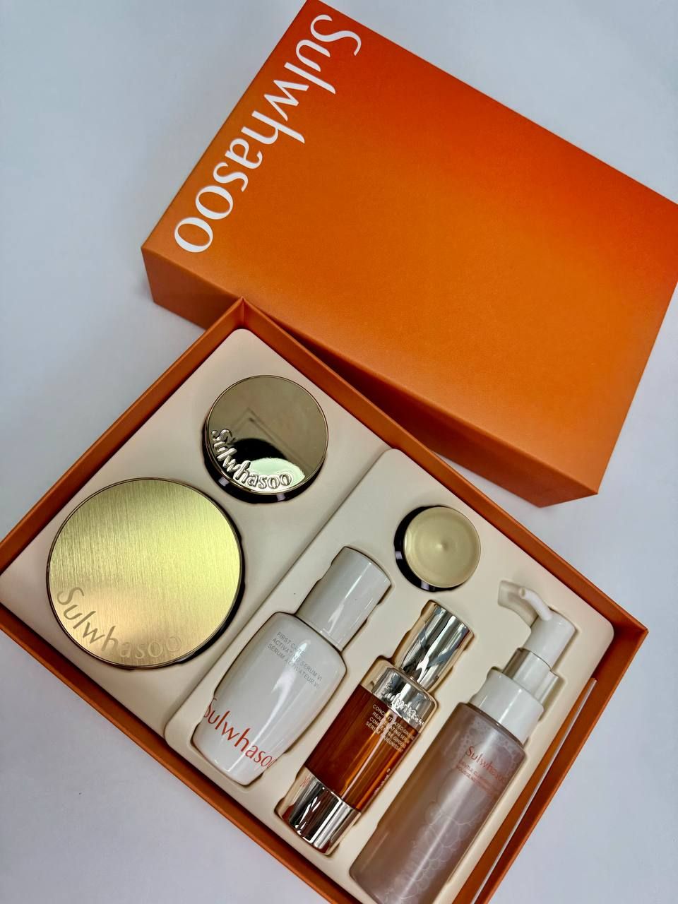 Sulwhasoo Concentrated Ginseng Rejuvenating Cream Perfecting Rich Set (690 гр)
