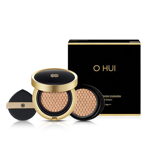O HUI Ultimate Cover Cushion Satin Finish, TONE: 01 Milk Beige