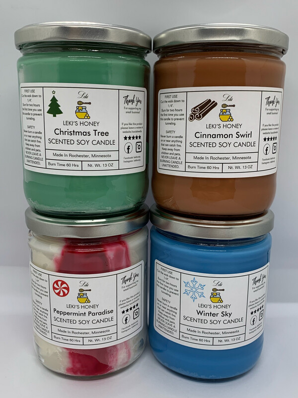 Holiday Candles (Pack of 4)