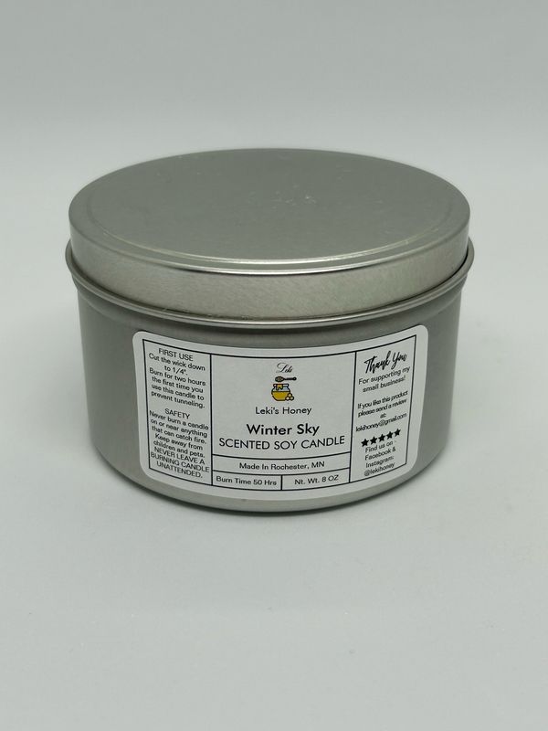 Winter Sky 8oz Candle