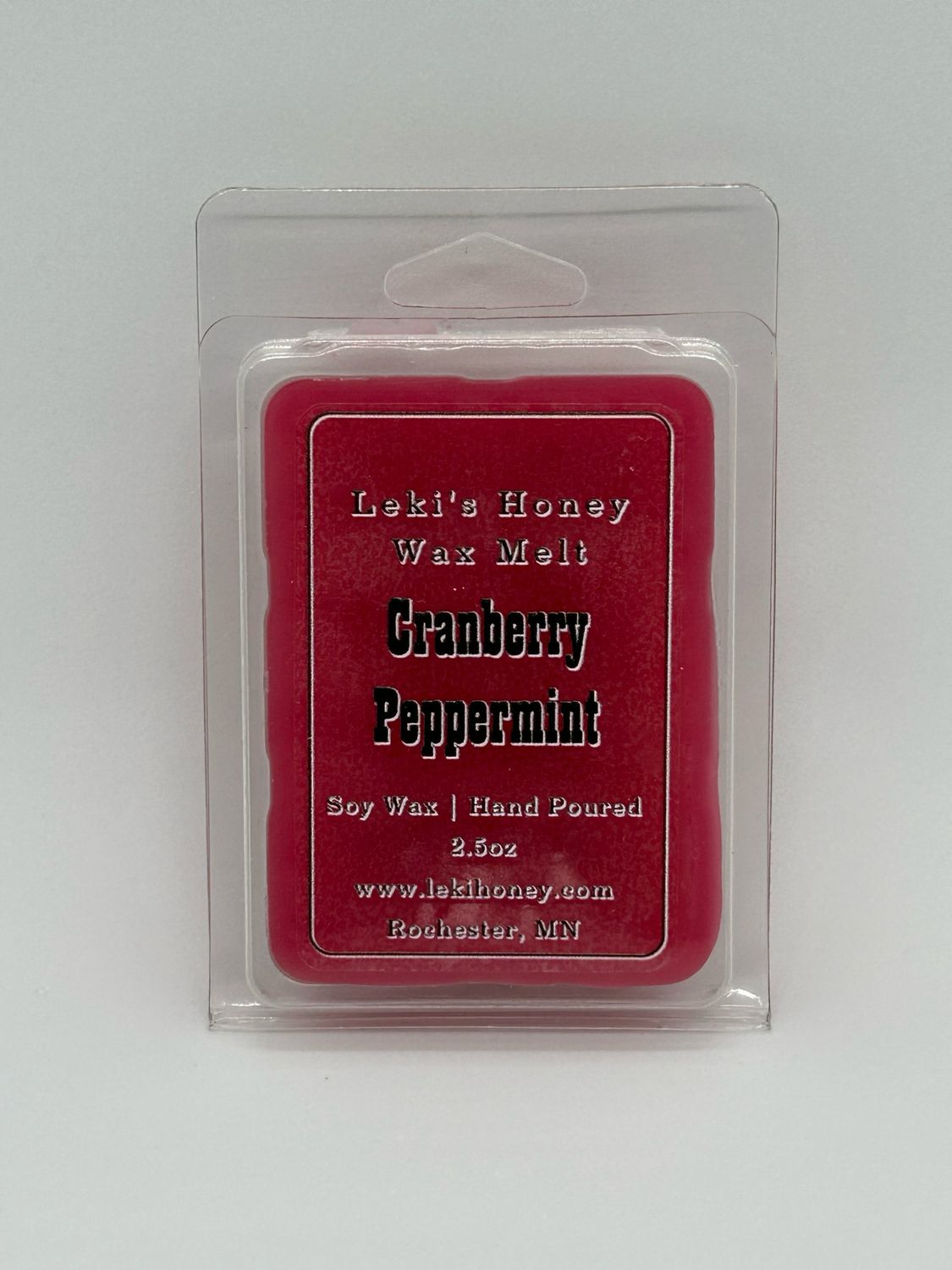 Cranberry Peppermint 2.5oz Wax Melt