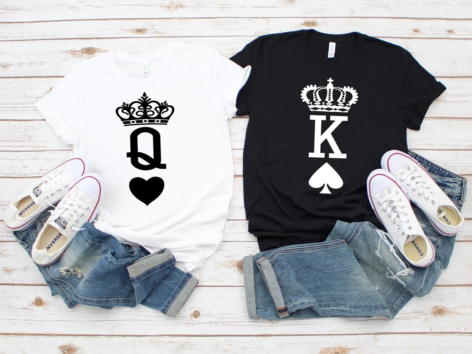 KING &amp; QUEEN CARDS