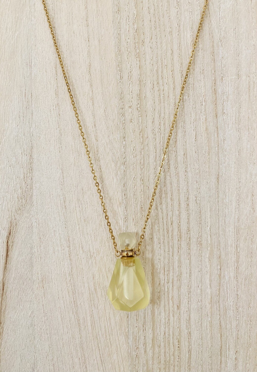 Perfume Bottle Necklace
