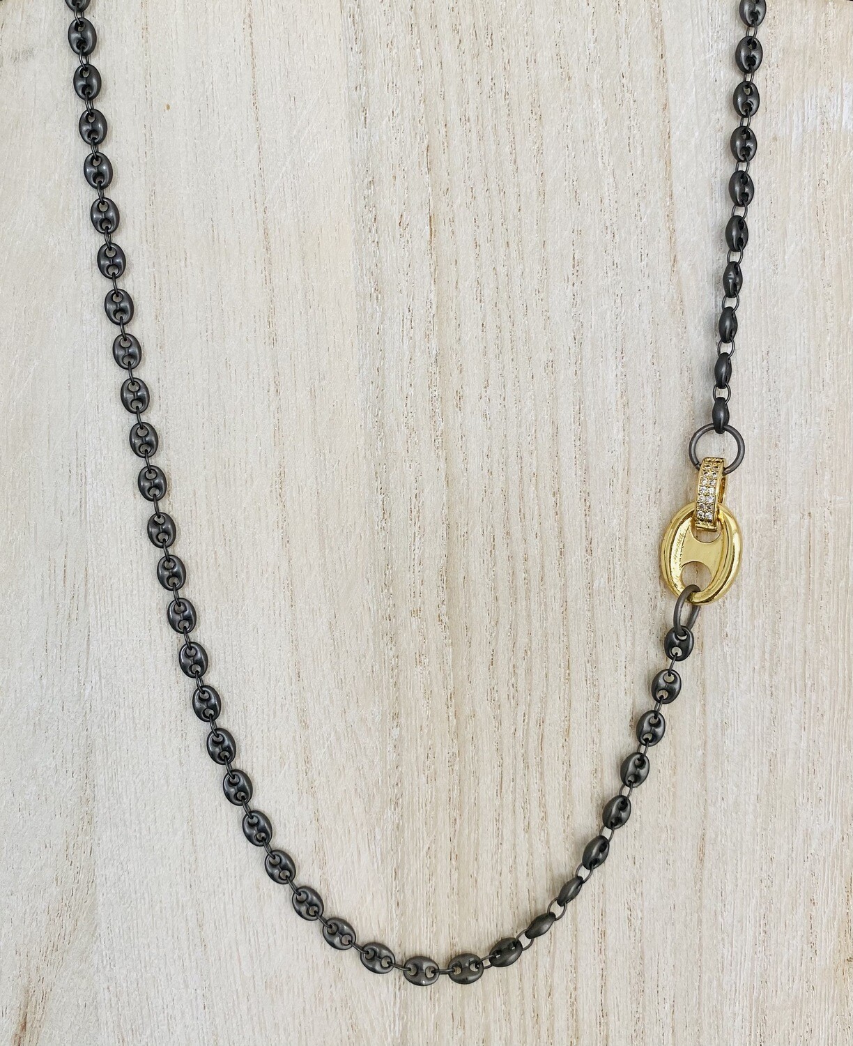 18&quot; Puff Chain &amp; Big Puff Clasp
