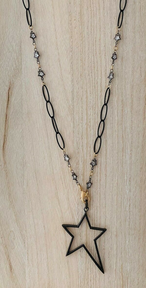 Silhouette Star Necklace