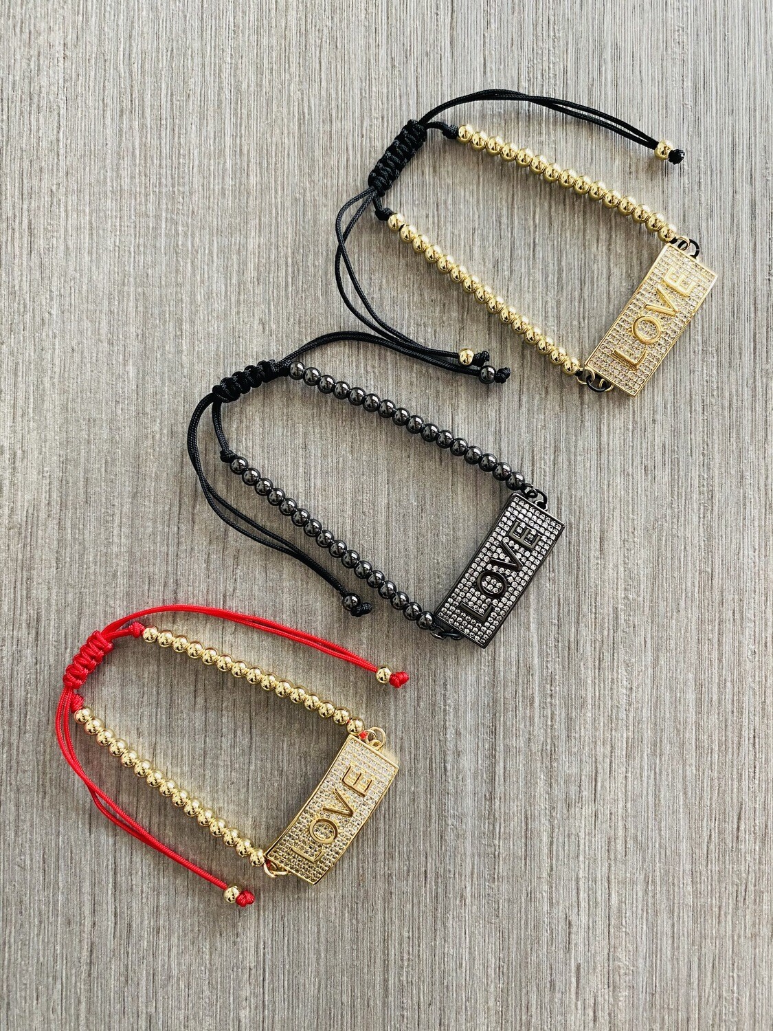 Love Bar Bracelets