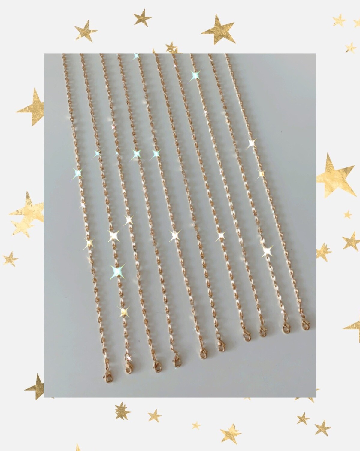 Sparkly Thin Gold