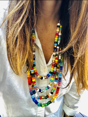 Glass Bead Necklace