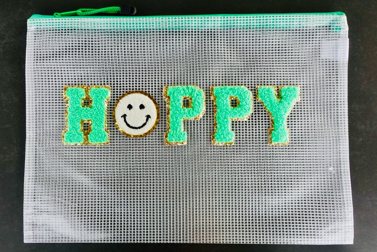 HAPPY Zipper Bag