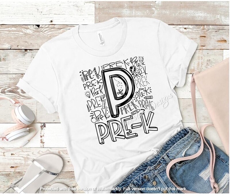 Toddler- preK typography