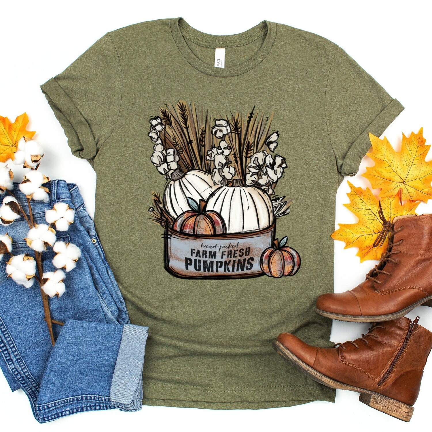 Farm fresh pumpkins shirt