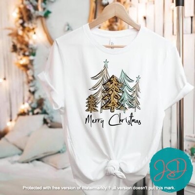 Christmas- woodland trees