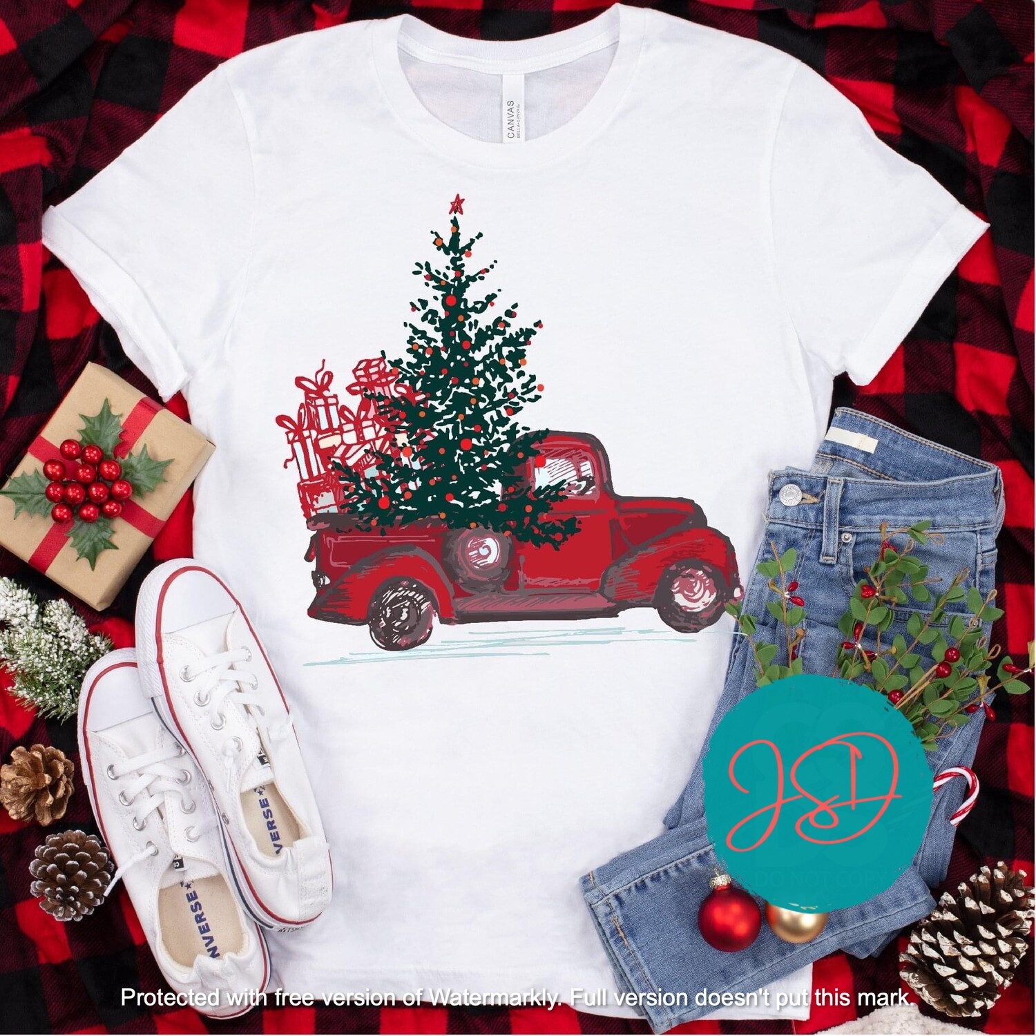 Christmas truck