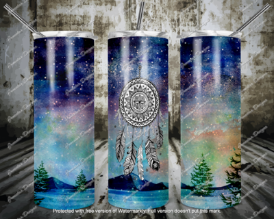 Dream catcher tumbler
