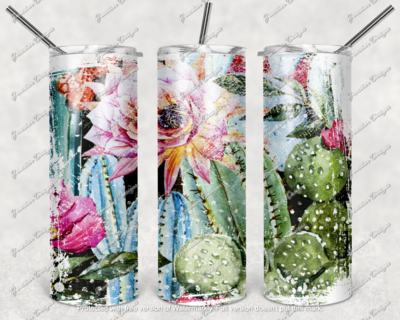 Cactus tumbler